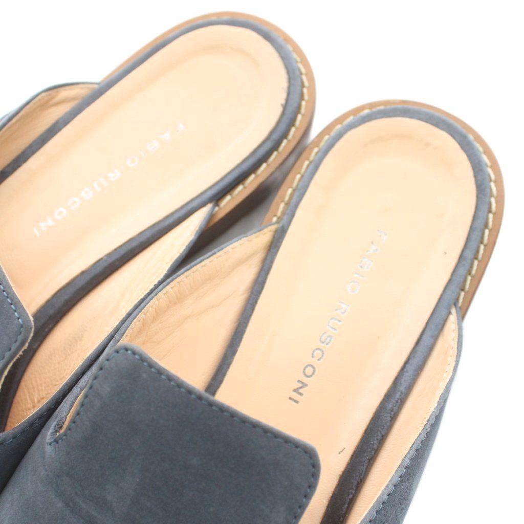 ファビオルスコーニ FABIO RUSCONI サンダル ミュール ポインテッド