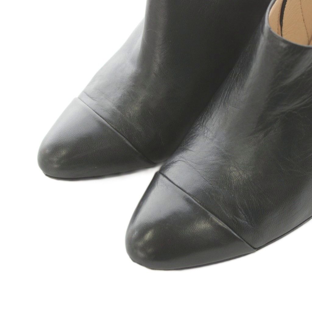 ファビオルスコーニ FABIO RUSCONI ブーティ ヒール アーモンドトゥ