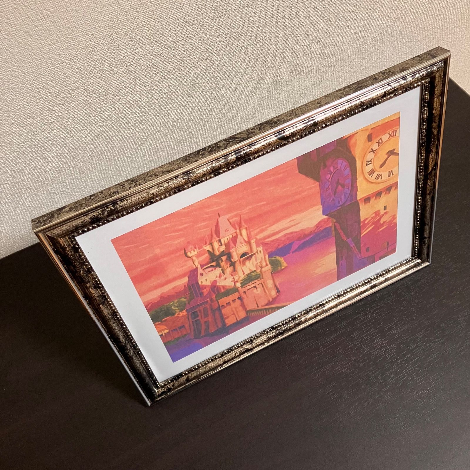 ジブリアート19 カリオストロの城③ 額縁寸法32.7㎝×24.0㎝ 京藤夏樹真