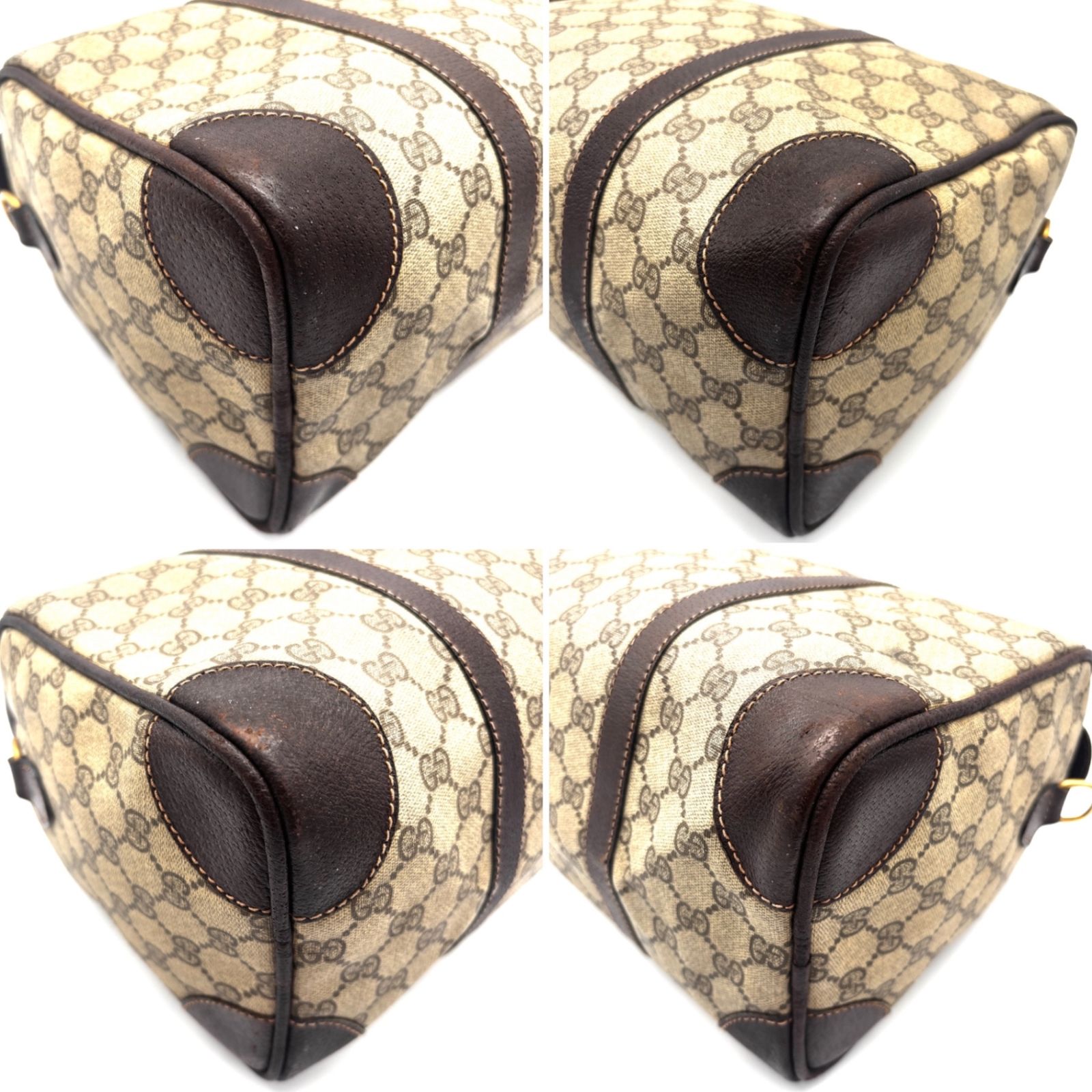 正規品 GUCCI グッチ ミニボストンバッグ ハンドバッグGG スプリーム