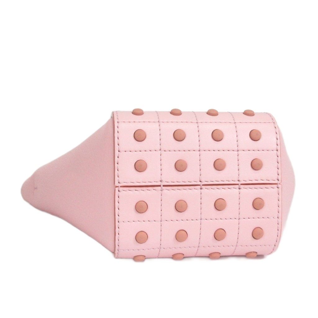 トッズ TOD'S 美品 ゴンミーニ ミニ クロスボディ 2WAY ショルダー