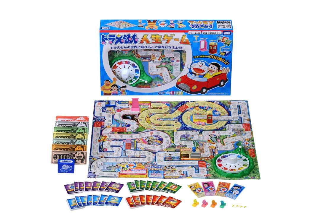 タカラトミー TAKARA TOMY ドラえもん 人生ゲーム 4人用 6才以上