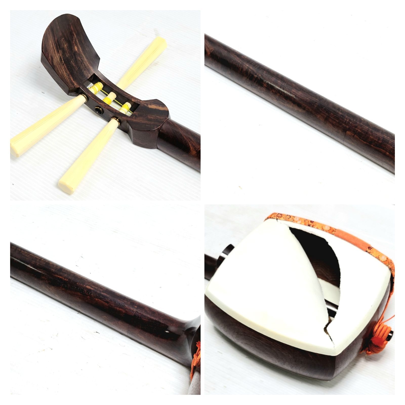 現状品】三味線 本体 ハードケース・カバー付き 破れあり - メルカリ 現状品】三味線 本体 ハードケース・カバー付き 破れあり - メルカリ