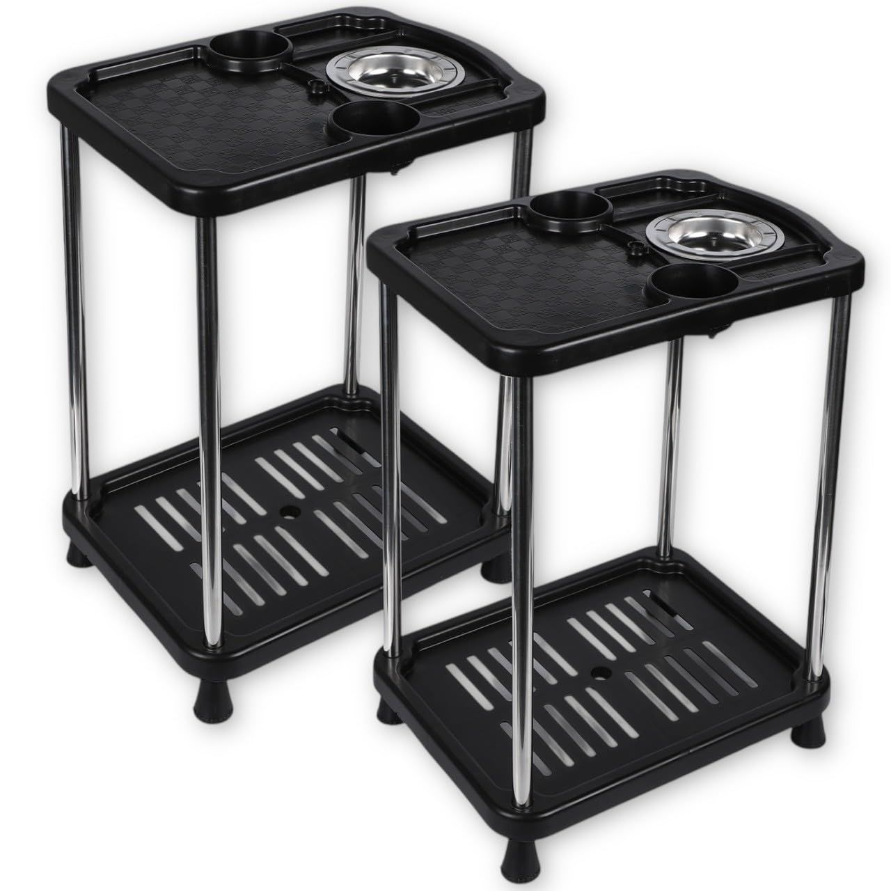 三角形サイドテーブル 灰皿付き麻雀② 雀鳳（JONGHO） 麻雀 サイドテーブル 2個セット 麻雀卓 灰皿 ドリンク