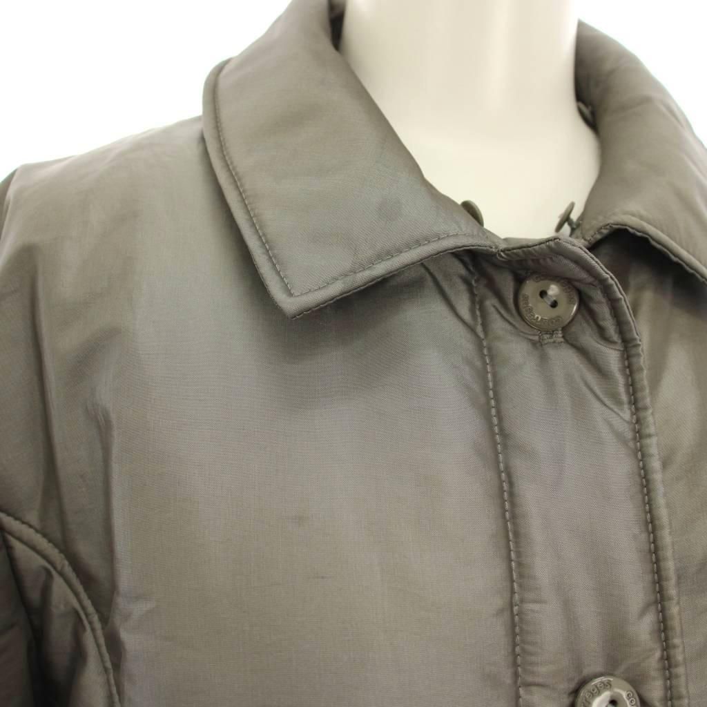 新品　ヴィンテージ courreges クレージュ　中綿　コート クレージュ courreges 中綿コート ロング アウター 9AR グレー ECJAD