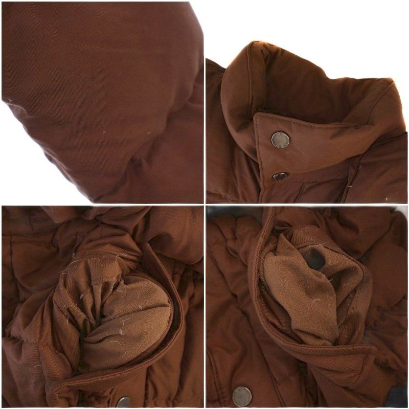 アイグナー AIGNER ダウンコート ロング フード ジップアップ ファー