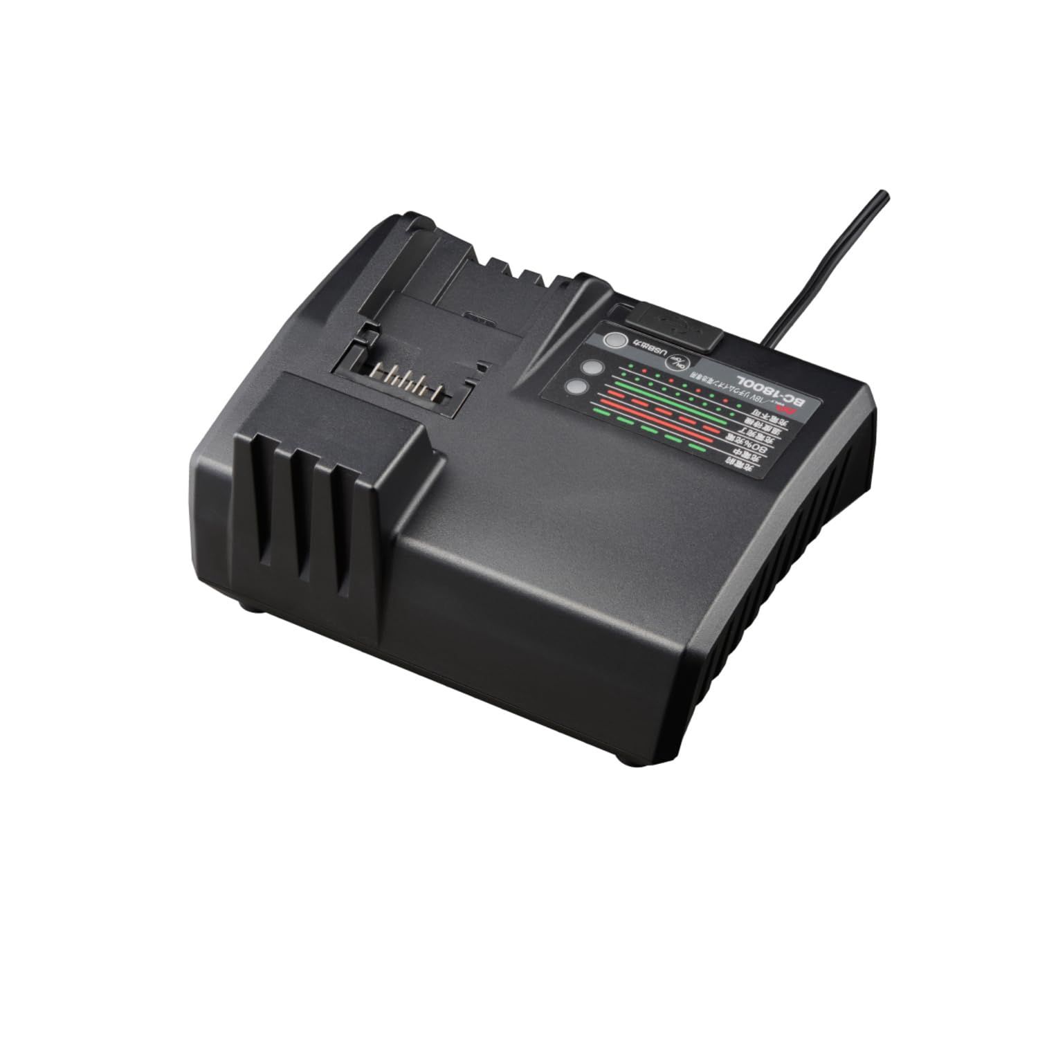 京セラ Kyocera 旧リョービ リチウムイオン電池用 充電器 BC-1800 L 18 V 5000 mAh 36 2500 mAhの電池パックが37分で充電できる Vリチウムイオン電池用 定格出力電圧DC 電源AC