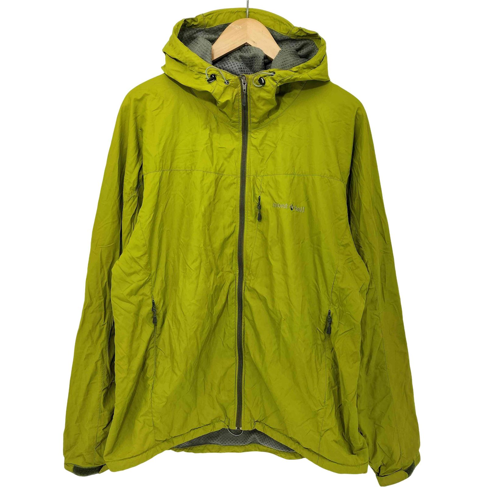 モンベル mont bell ライトシェルパーカ メンズ JPN：L - メルカリ