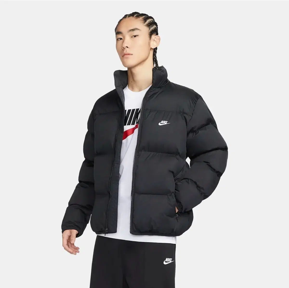 NIKE NSW ダウン ジャケット ブラック XL サイズ 出品 - メルカリ