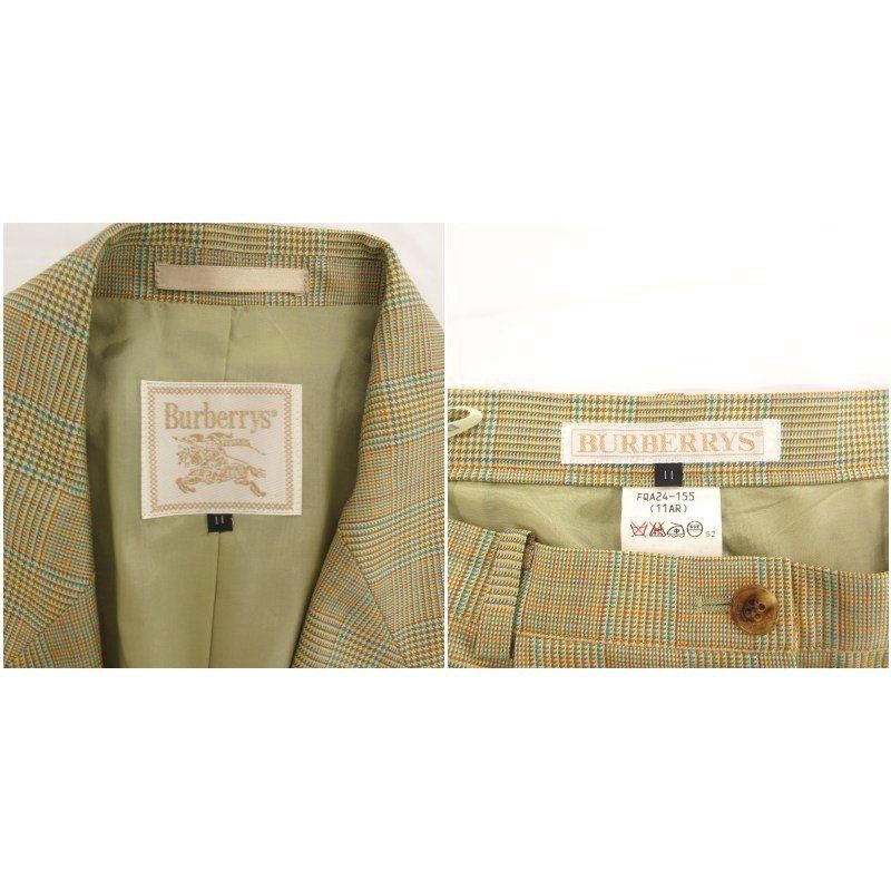 バーバリーズ Burberrys ヴィンテージ セットアップ パンツスーツ