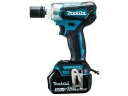 MAKITA マキタ 充電式インパクトレンチ 18 V 最大締付トルク180 N m sq 12.7 6.0 Ah 本体 バッテリ×2