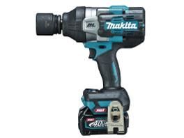MAKITA マキタ 充電式インパクトレンチ 40 Vmax 最大締付トルク1350 N m sq 19 mm 本体のみ バッテリ 充電