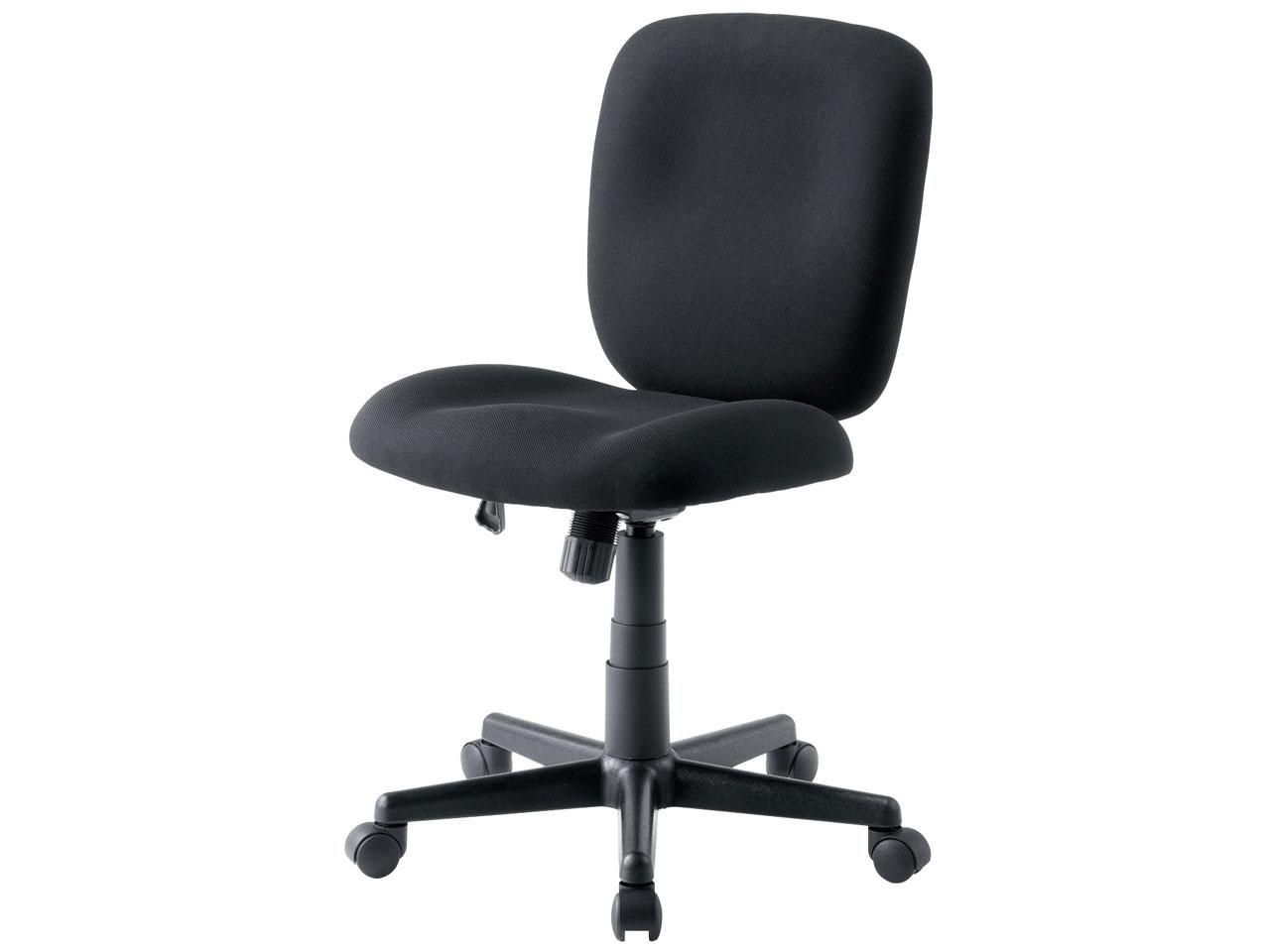 サンワサプライ オフィスチェア 傷 防汚生地 ロッキング ブラック SNC-T 167 BK