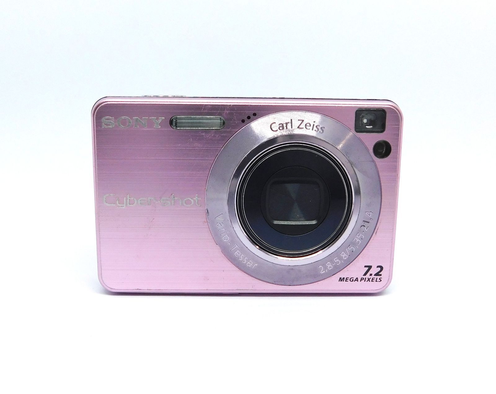 動作確認済み】SONY CyberShot DSC-W120 バッテリー付き ストラップ