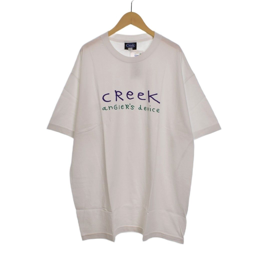 Creek Angler's Device ロゴ Tシャツ ホワイト クリークアングラーズデバイス Creek Angler's Device Tシャツ 半袖