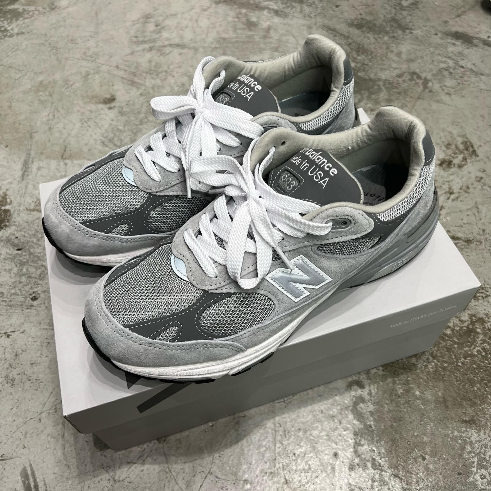 国内正規 NEW BALANCE 993 スニーカー ニューバランス MR993GL グレー 