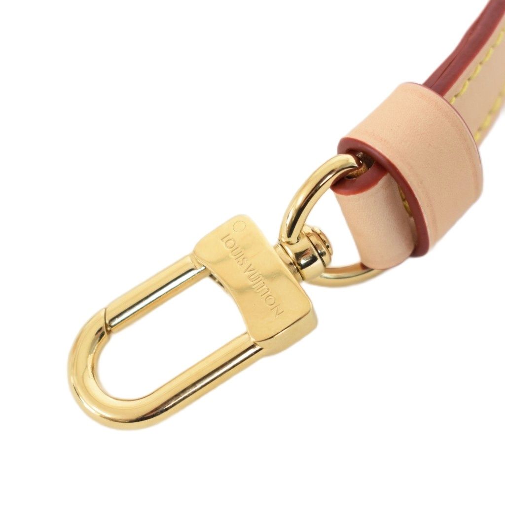 ルイヴィトン LOUIS VUITTON ショルダーストラップ ヌメ革 ベージュ