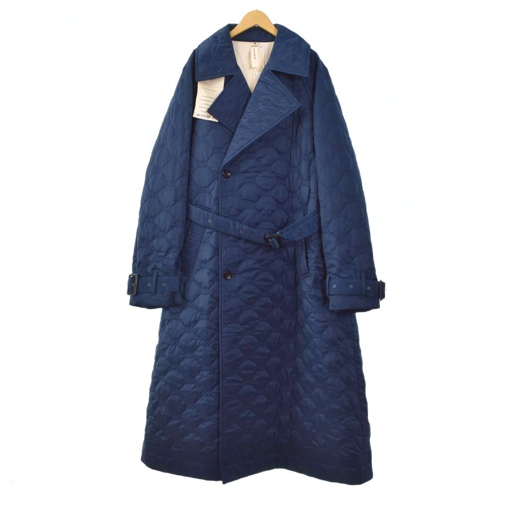 シンヤコズカ SHINYA KOZUKA 24AW TRENCH WITH KAPOK KNOT