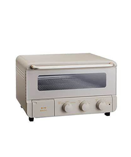 BRUNO ブルーノ オーブン トースター 焼き スチーム ＆ ベイク コンベクション機能 温度調節 1350 W ピザ対応 グレージュ BOE 067 GRG d 5138363