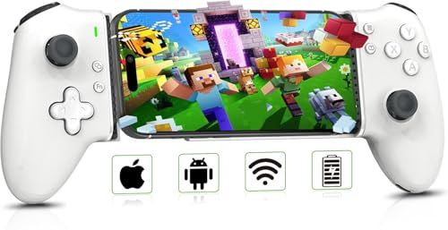 スマホ コントローラー iPhone|Android 対応 モバイルゲームコントローラー 伸縮型 低遅延 Minecraft|原神|CODモバイル ラピッドトリガー レイアウトスイッチ PS Remote Play|Xbox Cloud|St 2687 e 4 a 8
