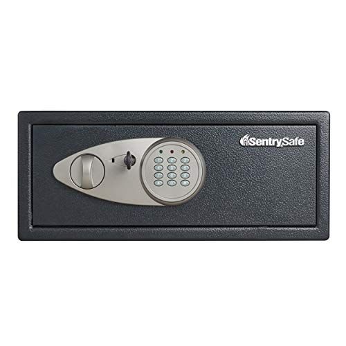  SENTRY セントリー 金庫 家庭用 小型 収納ボックス 鍵付き 24 L A 4 テンキー 床壁 固定 ブラック X 075 2 c 01 ed 43 その他 キッチン 食器