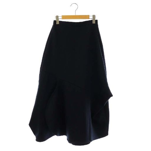 ナゴンスタンス nagonstans curve line SKスカート ロング M 黒