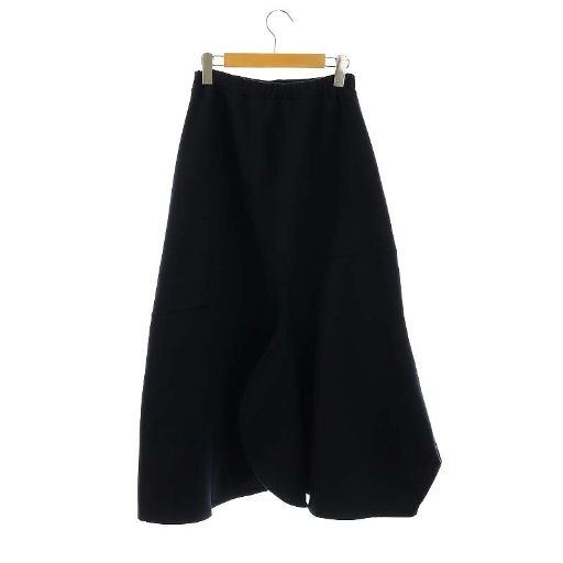 ナゴンスタンス nagonstans curve line SKスカート ロング M 黒