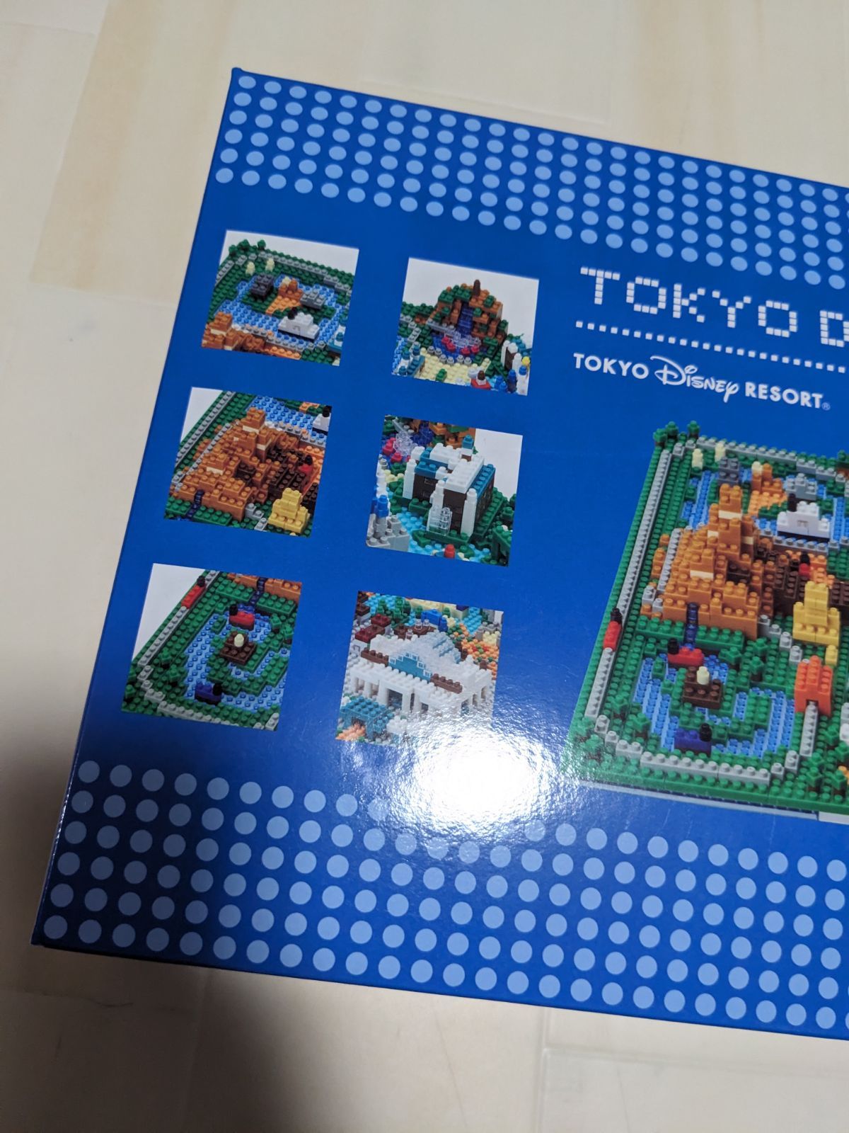 東京ディズニーリゾート ナノブロック旧モデル美女と野獣エリアなど