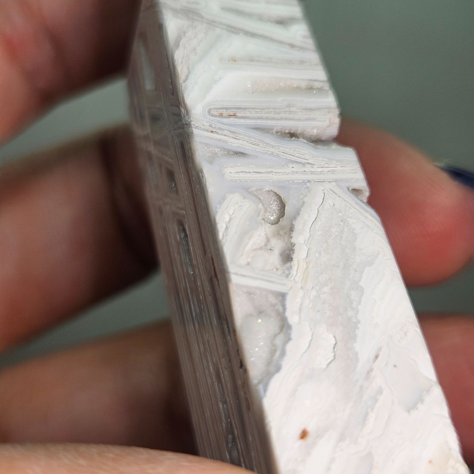 メキシカンホワイトクレイジーレースアゲート✨ポイント✨タワー