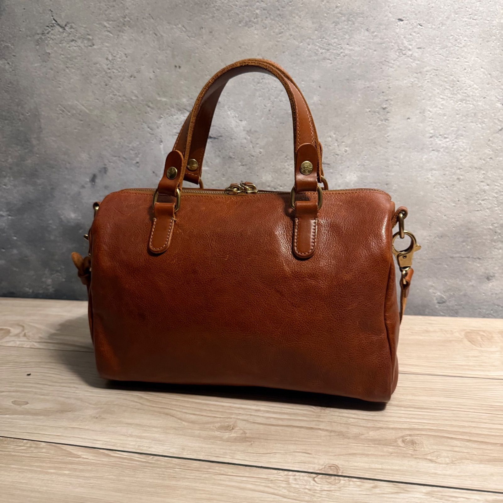 d*7様 IL BISONTEブラウンレザー 2wayバッグ d*7様 IL BISONTEブラウンレザー 2wayバッグ IL BISONTE（イルビゾンテ