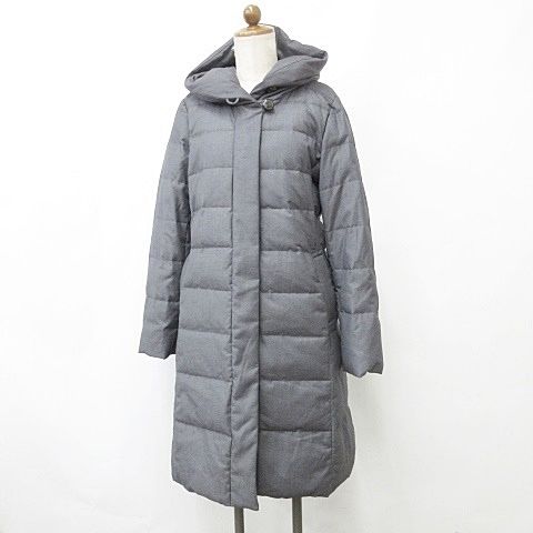 美品 マッキントッシュフィロソフィー ダウンコート フード ベルト 40 濃紺色 中古・古着通販】MACKINTOSH PHILOSOPHY (マッキントッシュ