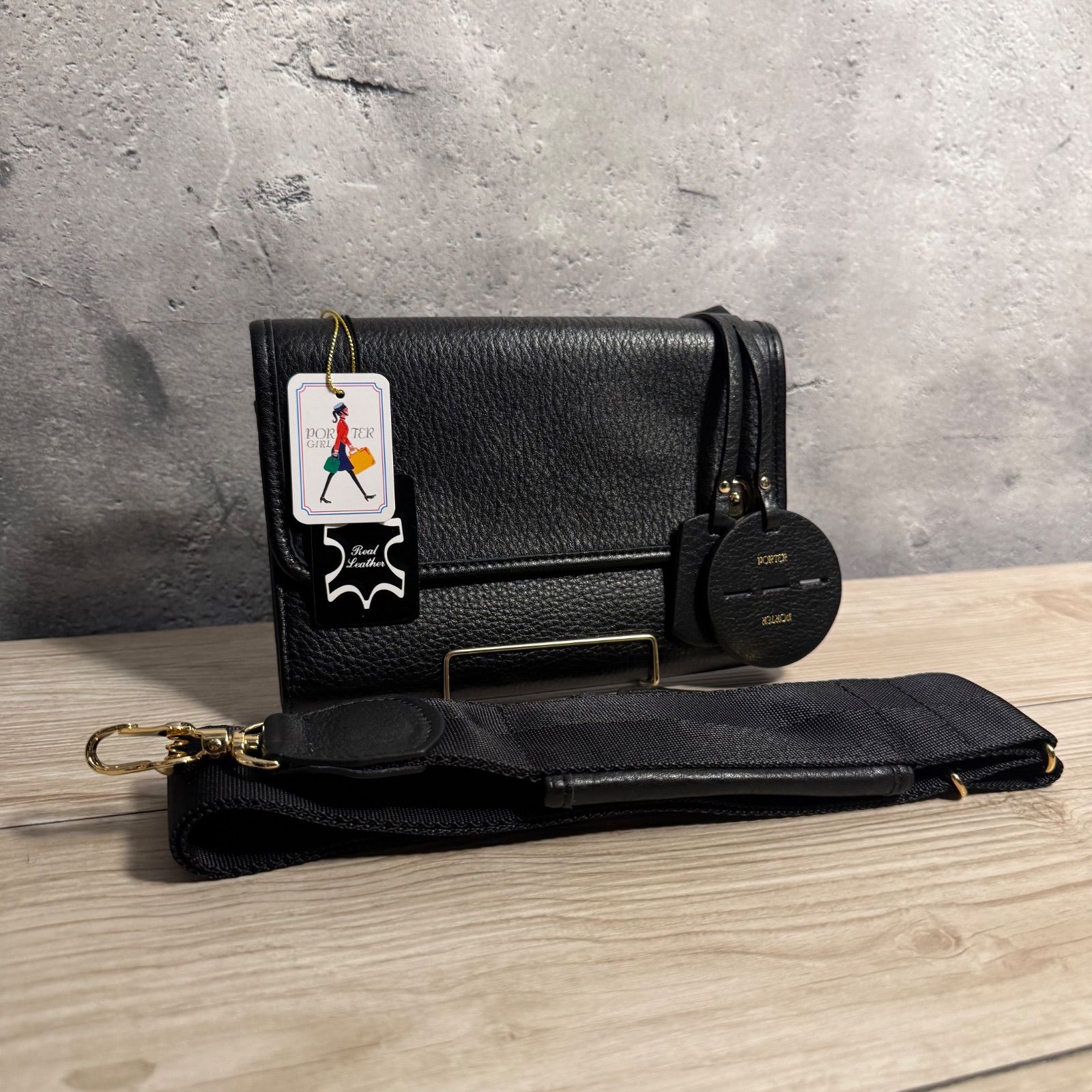 新品未使用 PORTER GIRL MINIATURE 2WAY ウォレット ショルダー付