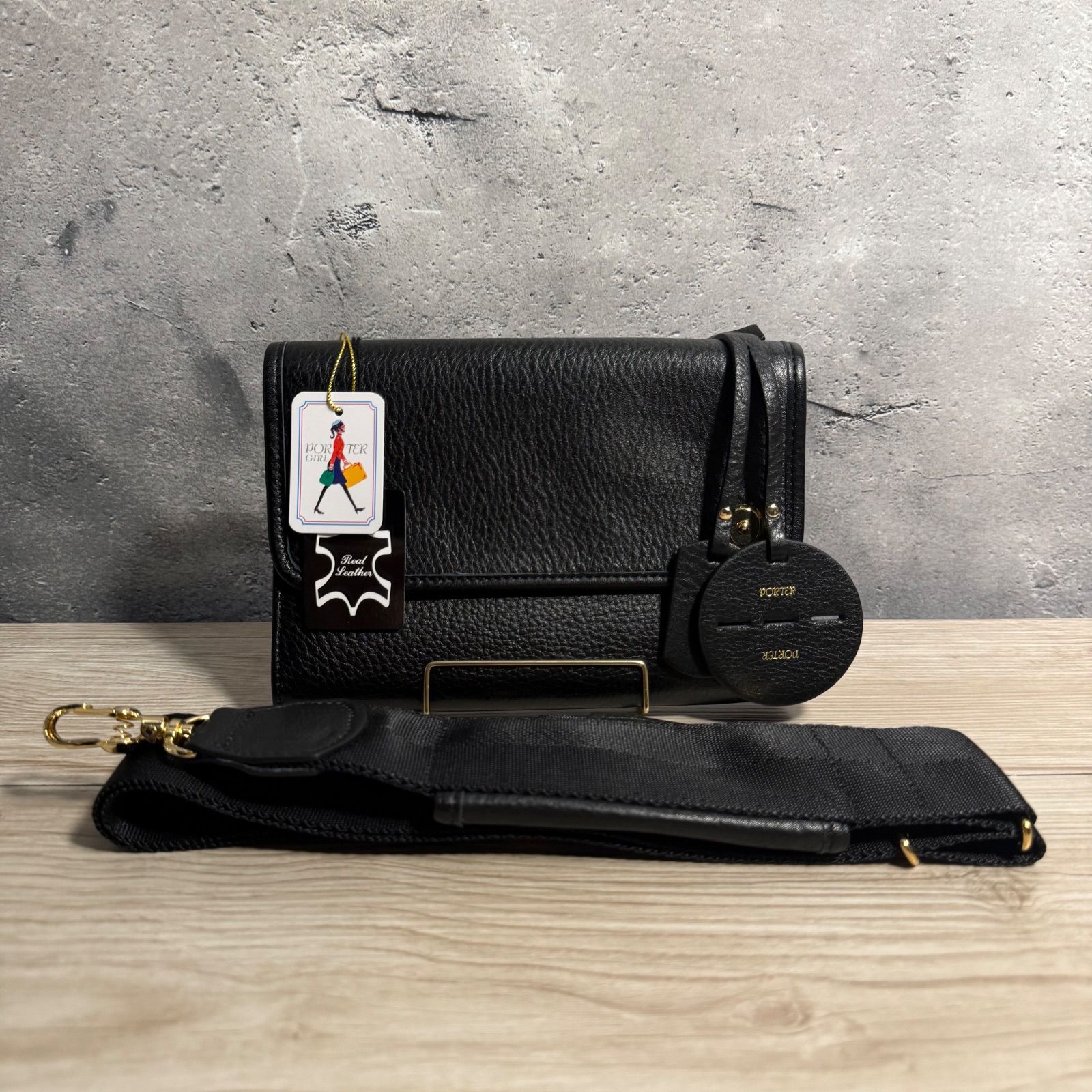 新品未使用 PORTER GIRL MINIATURE 2WAY ウォレット ショルダー付