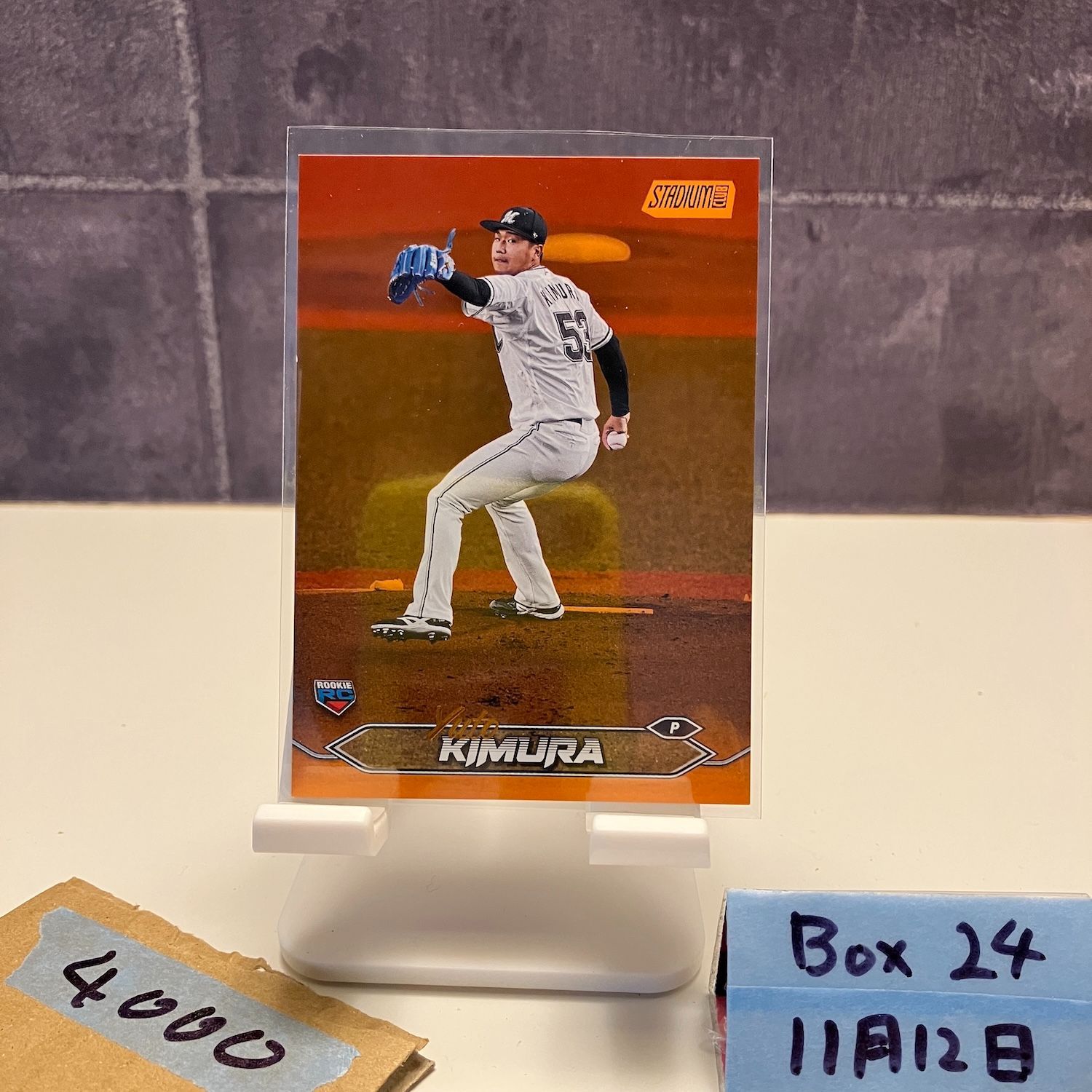 2024 Topps Stadium Club 木村優人 Yuto Kimura 01/25 千葉ロッテ