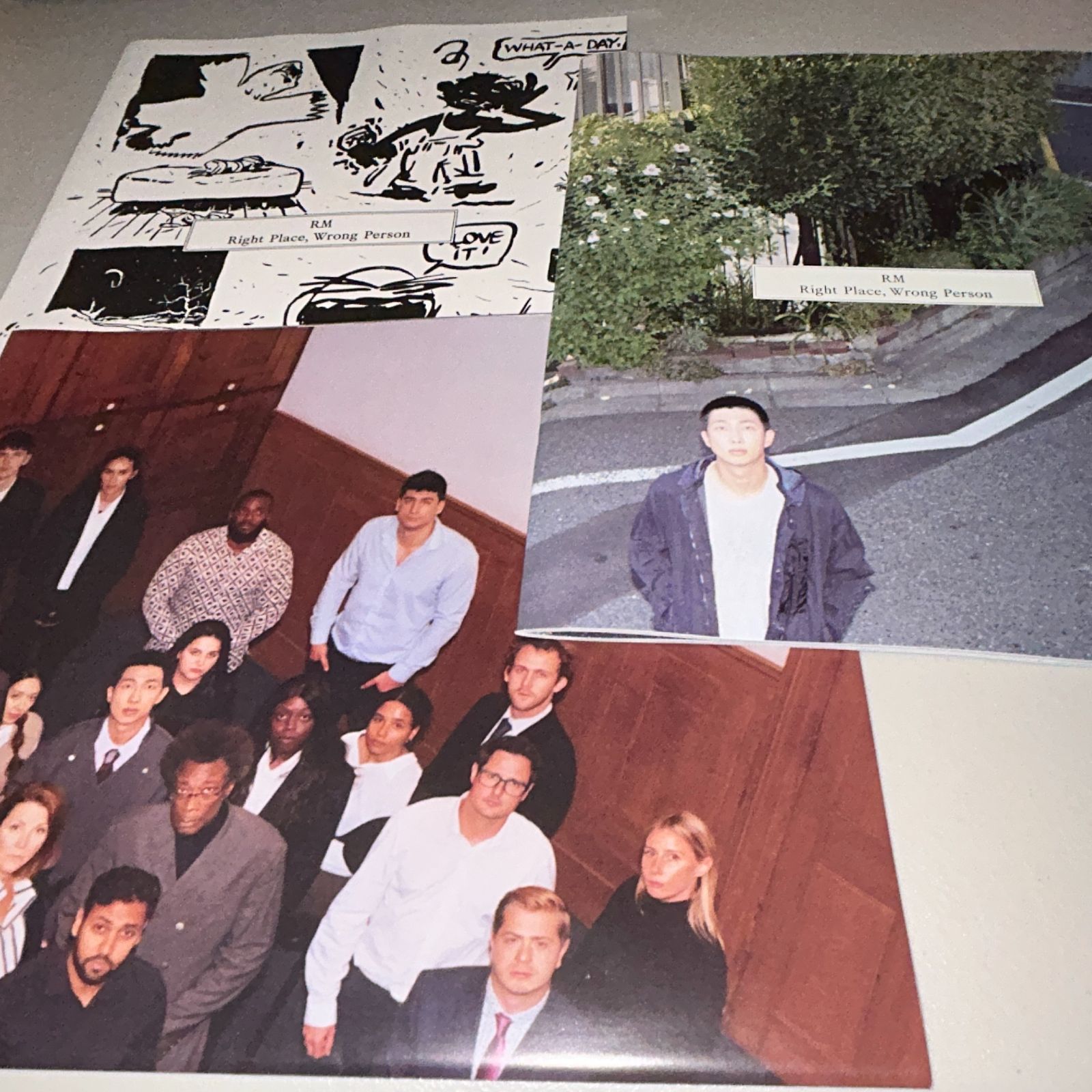RM 直筆サイン「Right Place, Wrong Person」非売品 RM 直筆サイン「Right Place, Wrong Person」非売品 - メルカリ