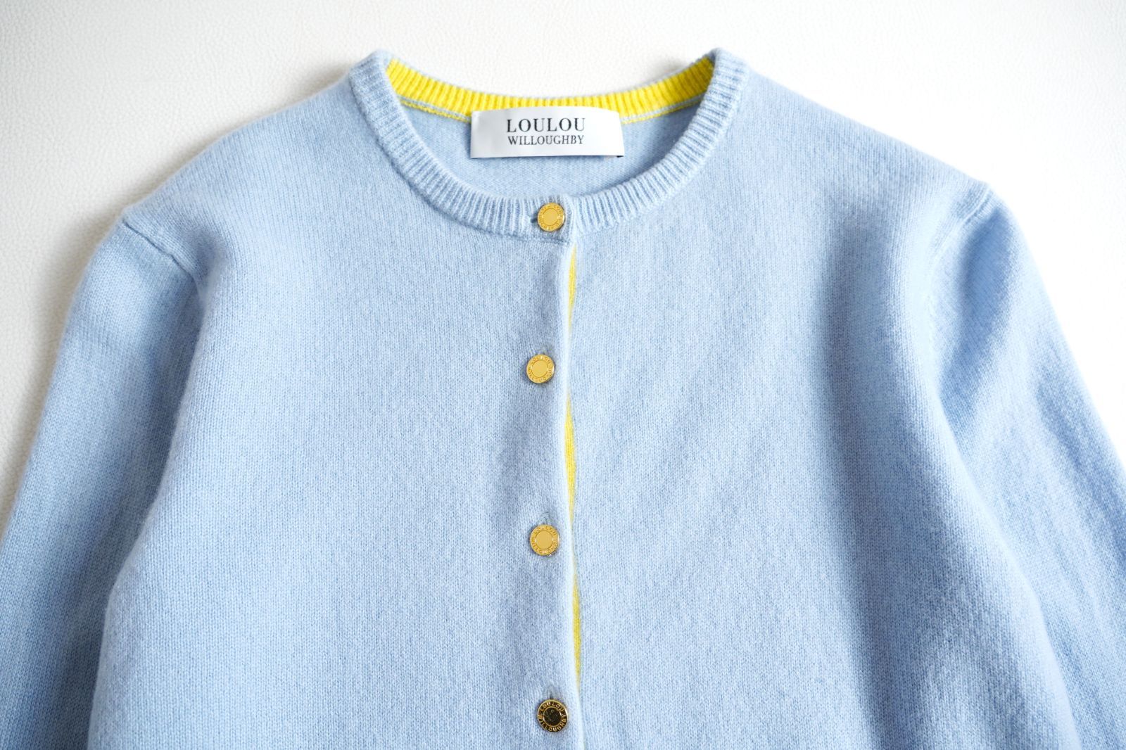 LOULOU WILLOUGHBY ルルウィルビー　カシミヤ カーディガン LOULOU WILLOUGHBY（ルルウィルビー） カーディガン 「LOULOU