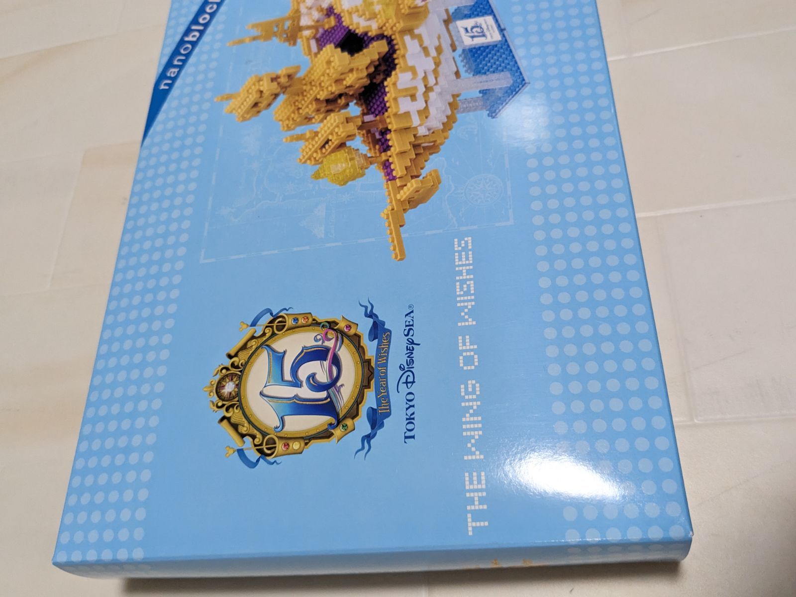 東京ディズニーシー15周年記念 のナノブロックTHE WING OF WISHES♥