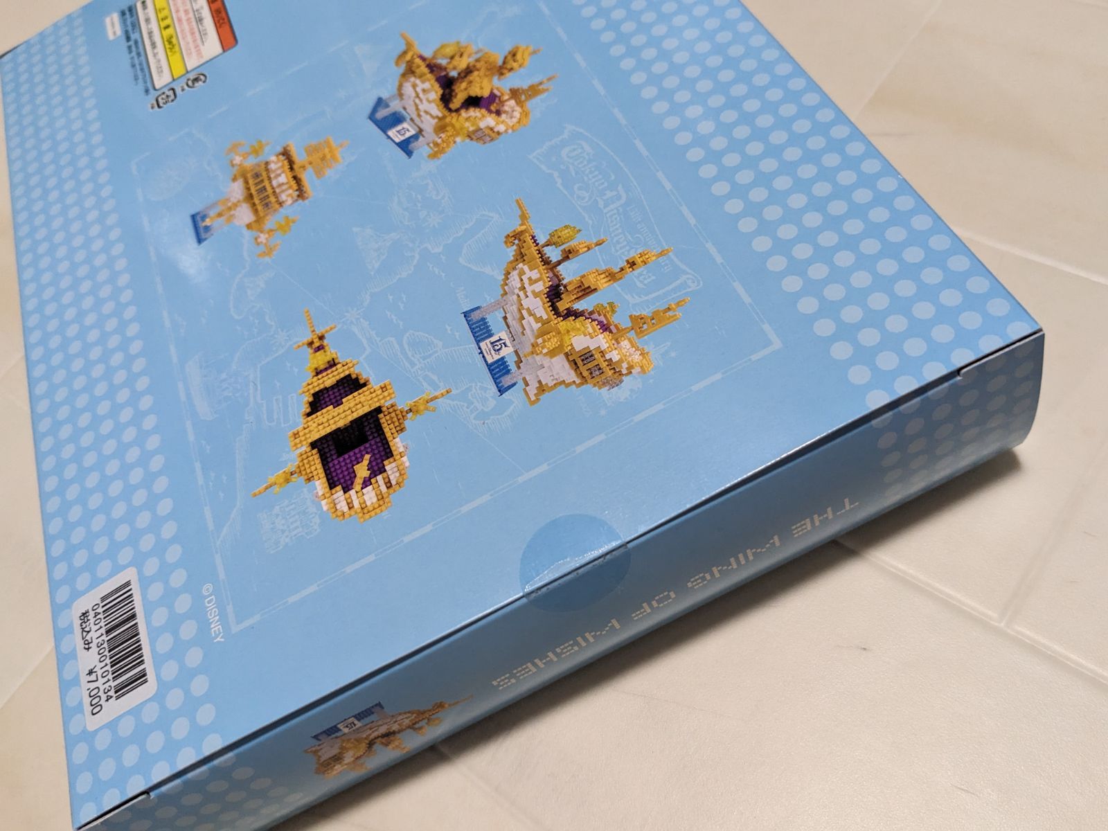 東京ディズニーシー15周年記念 のナノブロックTHE