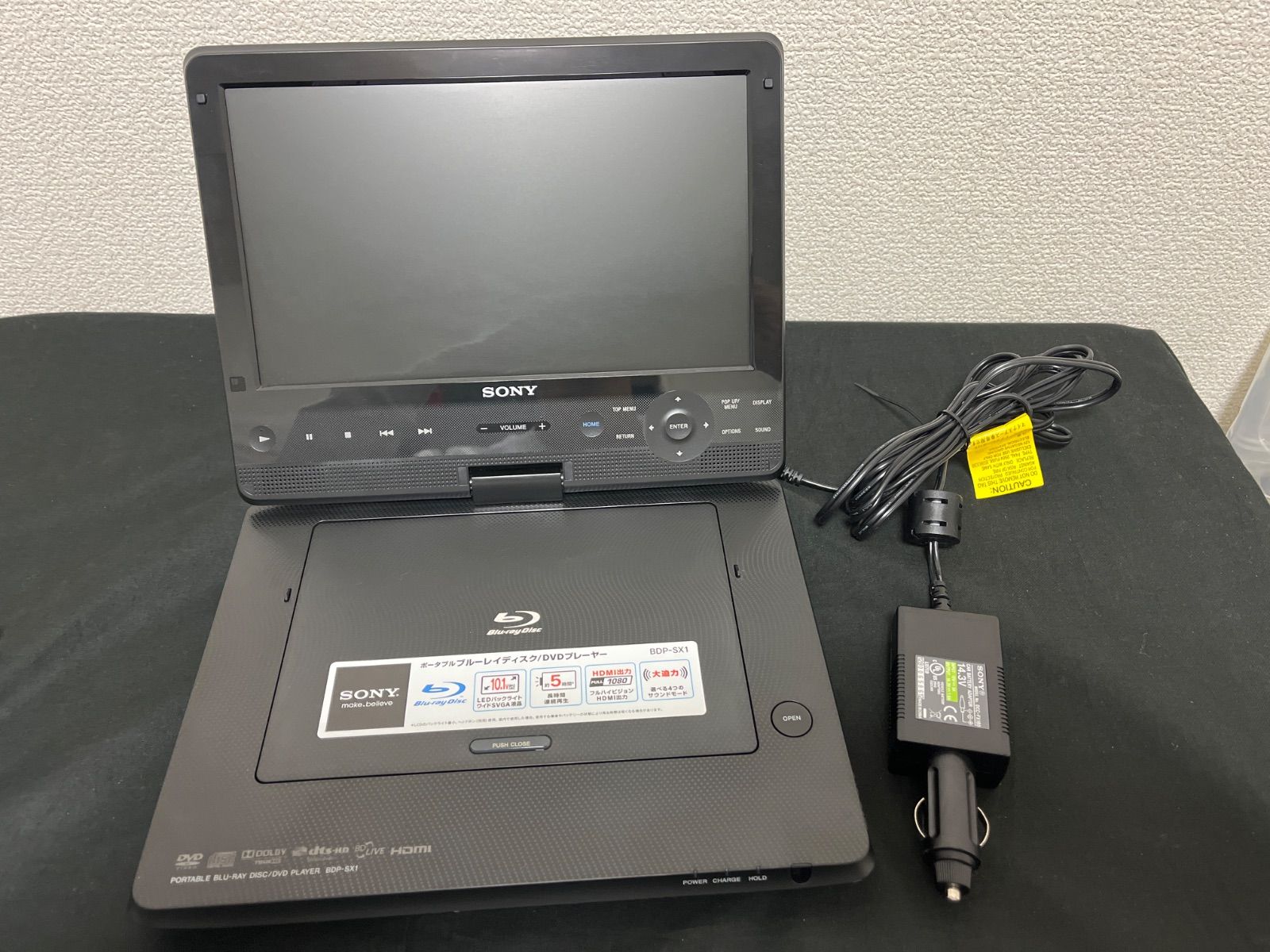 SONY Blu-ray Disc/DVD Player BDP-SX1 ソニー ポータブルブルーレイ