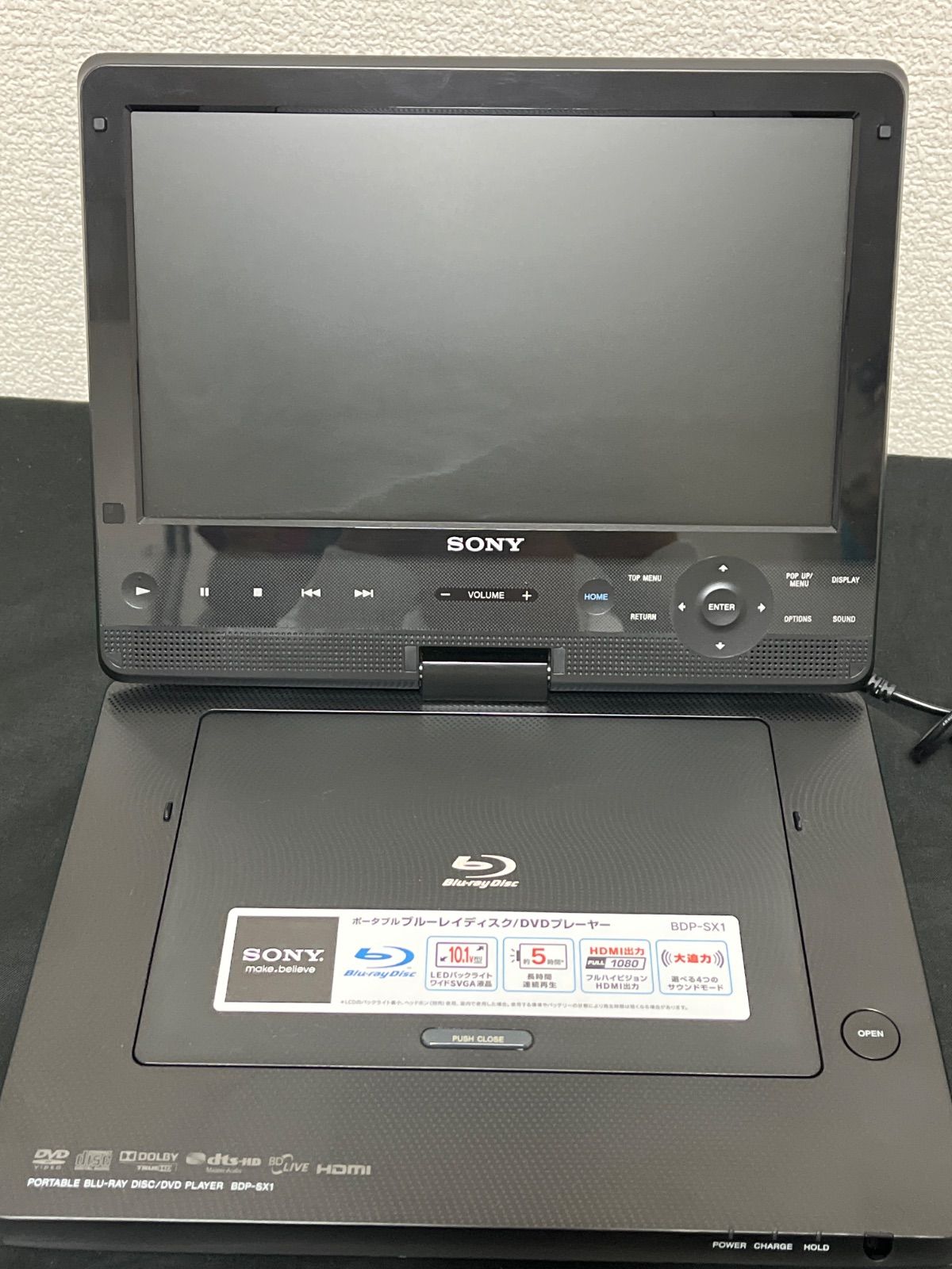 SONY BDP-SX1 ポータブルブルーレイプレーヤー SONY BDP-SX1