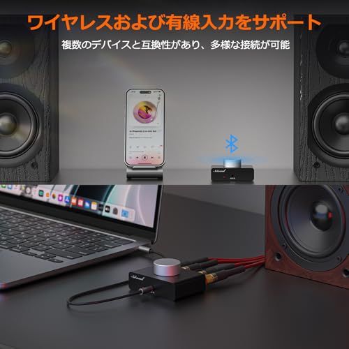  Nobsound TONE HiFi Digital Amplifier TPA 3116搭載 50 W×2 Bluetooth 5.0 エンコーダーノブ付き コンパクト設計 ホームシアター|デスクTOP用 19 V電源アダプター付属 4 acab 474 密閉容器 キッチンツール その他 キッチン 食器