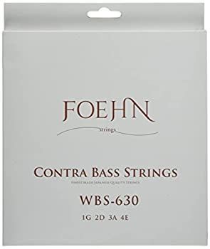 【中古】 FOEHN WBS-630 Contra Bass Strings Double Bass Strings コントラバス ウッドベース弦