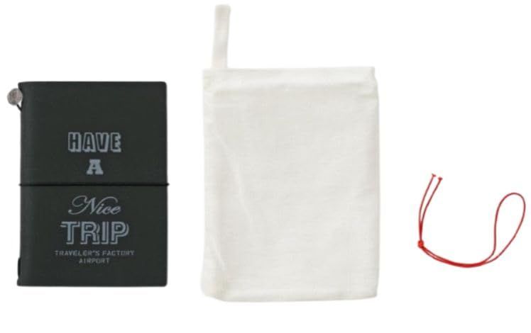 トラベラーズファクトリー TRAVELER S FACTORY 成田空港 パスポートサイズ 黒