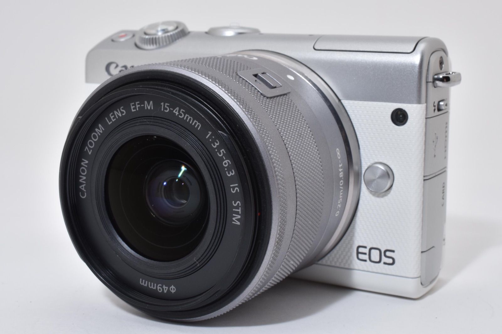 美品】キヤノン CANON EOS M100 EF-M 15-45mm IS STM - メルカリ