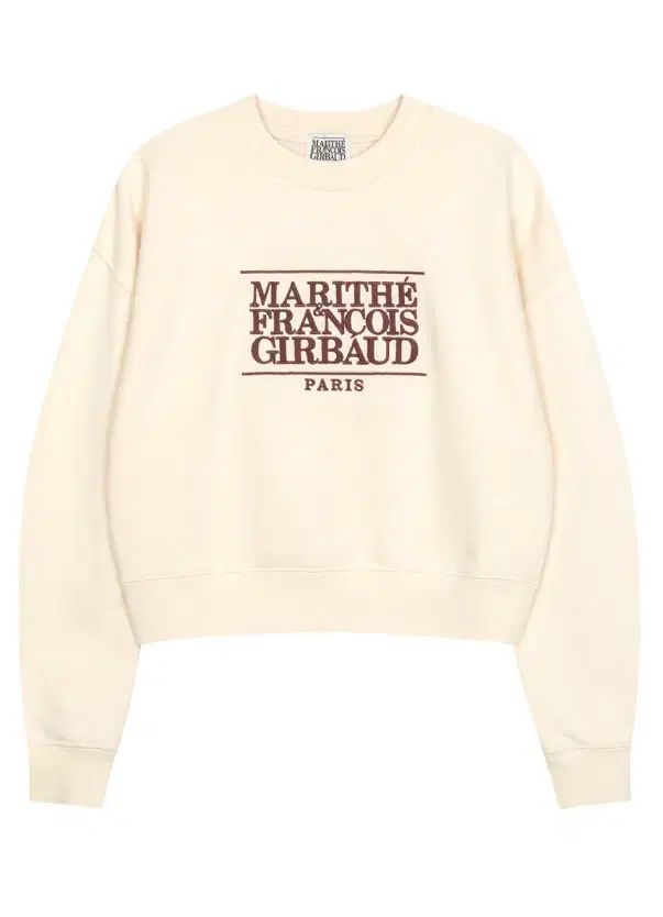 マリテフランソワジルボー クロップド スウェット (s) - メルカリ