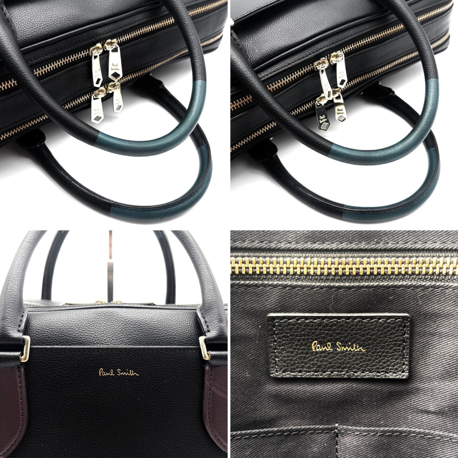 ✨希少✨ Paul Smith ビジネスバッグ 2way 3層　A4可 Paul Smith / ポールスミス □2WAY ビジネスバッグ ブリーフケース