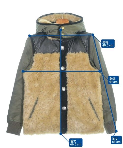 EDUCATION FROM YOUNG MACHINES ダウンジャケット/ダウンベスト メンズ