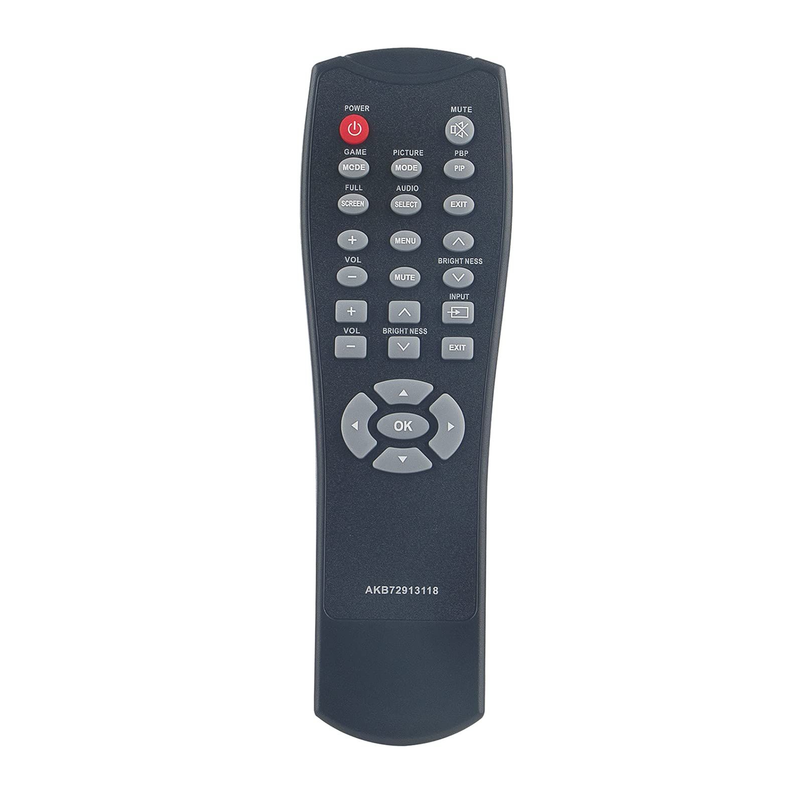 AIDITIYMI AKB72913118 交換用リモコン LG Ultra HD 4K IPS モニター