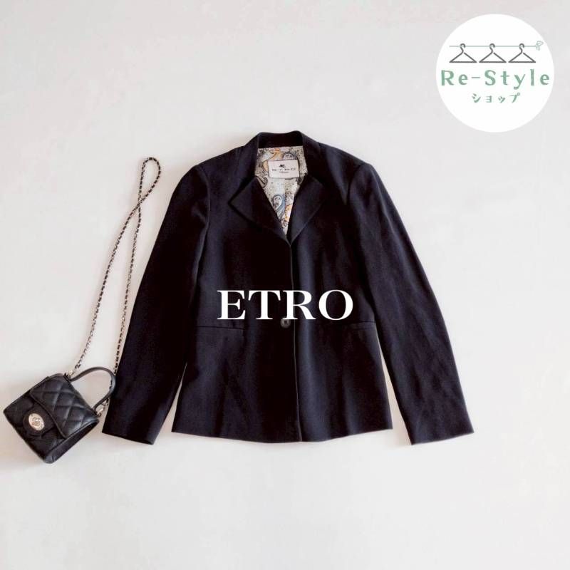 ETRO テーラードジャケット 44 ETRO - 極美品 エトロ ETRO ジャケット テーラードジャケット シングル