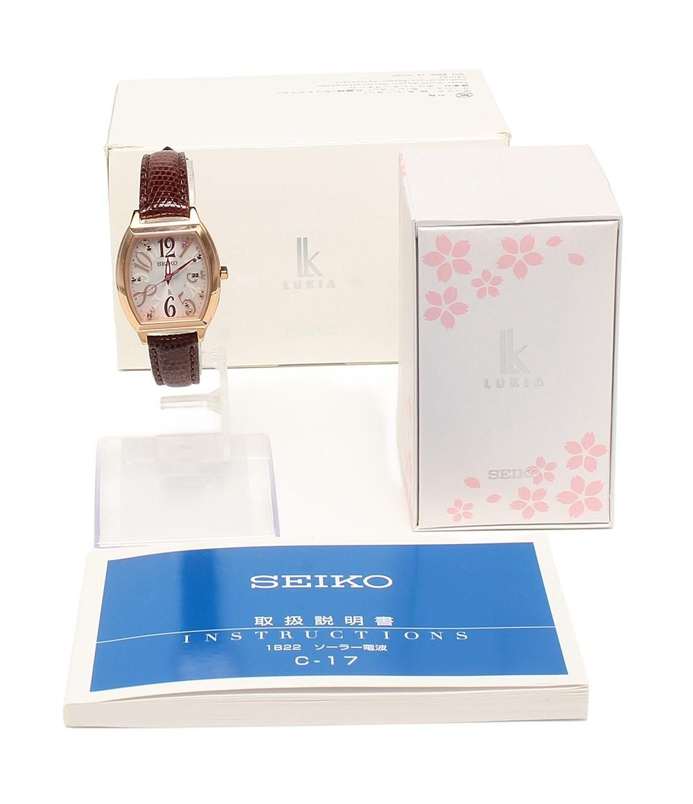 ゴールドとのコンビ☆SEIKO ルキア 1B22-0BB0 レディース腕時計 セイコー SEIKO セイコー LUKIA ルキア 1B22-0BB0 レディース 腕時計